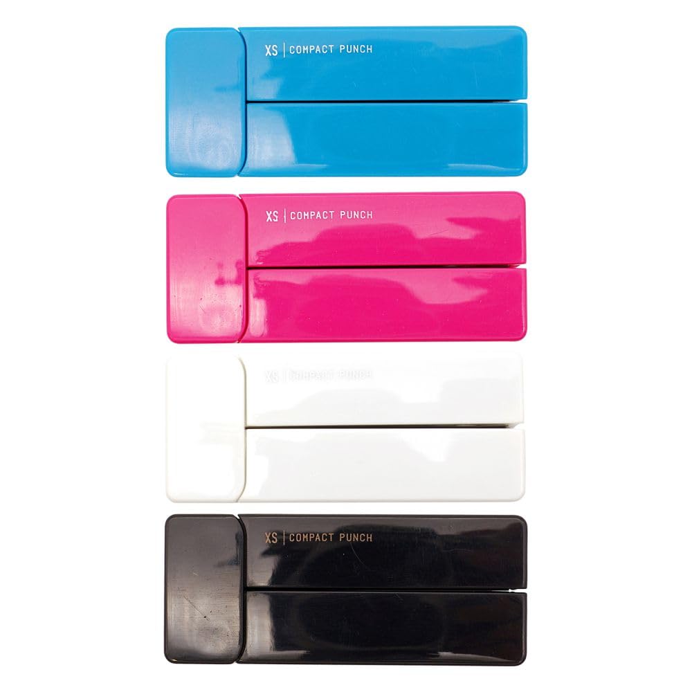 Midori XS Compact Hole 49086006 Punch, Pink,