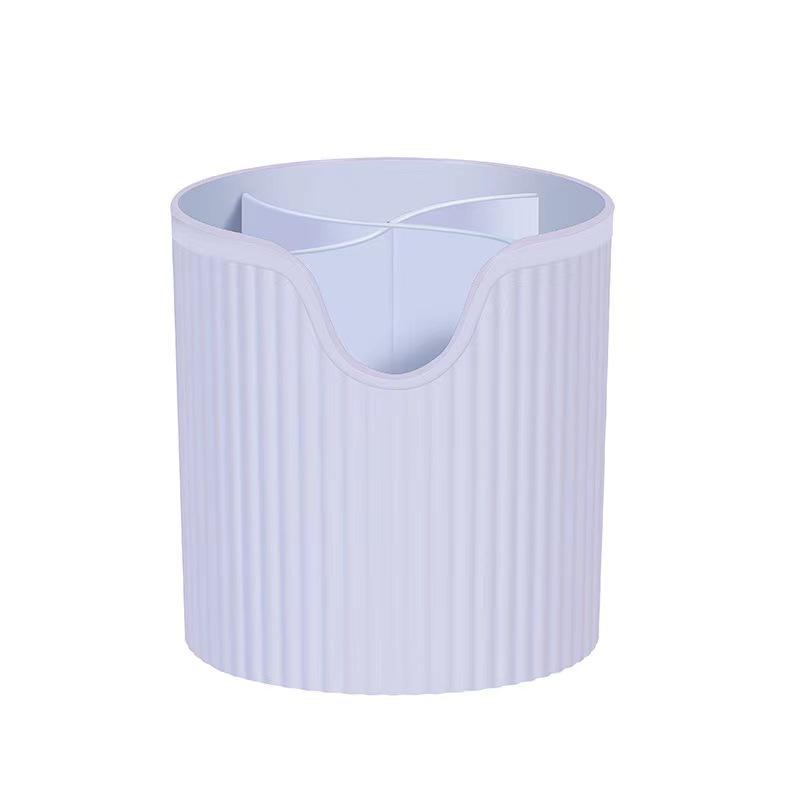 Элегантный портативный пылезащитный ящик для хранения косметики большой вместимости