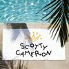 Модное полотенце с принтом S-Scotty C-Cameron, быстросохнущее, пляжное, подходит для бассейнов, кемпинга, йоги и спортзала