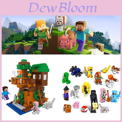 Построй свой собственный мир Minecraft с моими конструкторами «Мой мир» и деревенскими игрушками