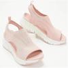 Autumn 2021 Women's Fish Head Low Heel Casual Fashion Sandals - Large Size Sports Style