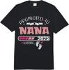 Promoted To Nana 2025 Grandma Soon To Be Grandmother 2025 Comfort Colors Adult Heavyweight Unisex Fashion Loose Cotton T-Shir
