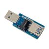 USB Power Splitter Enhancement Module USB 5V and External 55x21 5V Power Supply MOS Circuit Power Enhancement Board