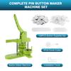 Button Badge Maker Machine DIY Pin Button Maker Press Machine Badge Punch Press with Free Button Parts&Pictures&Circle Cutter