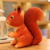 Plush Cartoon Squirrel Toy Cartoon Stuffed Doll  Decoration Kids Cute Gifts