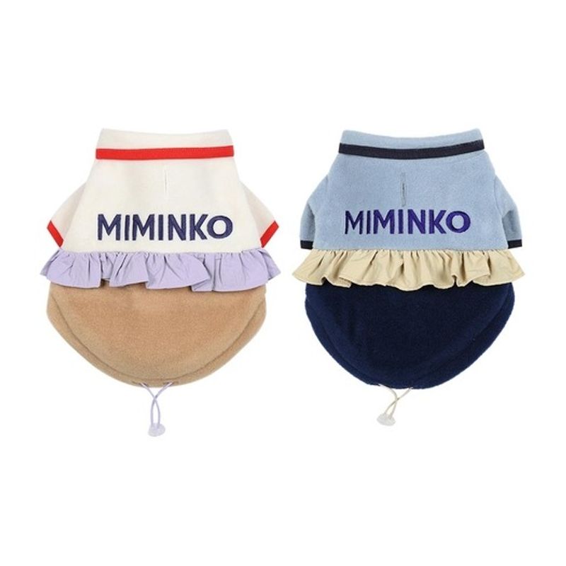 Флисовая куртка MIMINKO с рюшами [DW4WM1290]