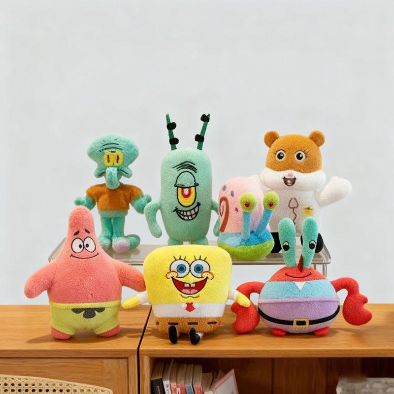 SpongeBob Patrick Mr Krabs Gary Plush Toys Throw Pillows Holiday Decorations Birthday Gifts