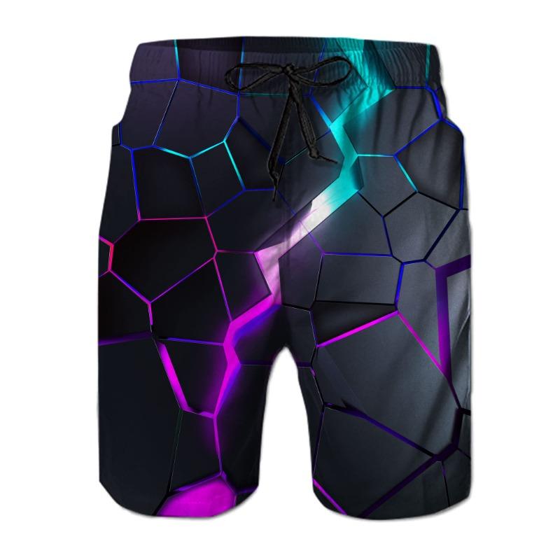 Мужские пляжные шорты Детские летние шорты для плавания Дышащие шорты для серфинга Быстросохнущие повседневные спортивные плавки для мальчиков