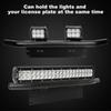 Car License Plate Bracket Buggy Plus Spotlight Bracket Front Bar Light Bracket Universal Aluminum Auxiliary Light Bracket