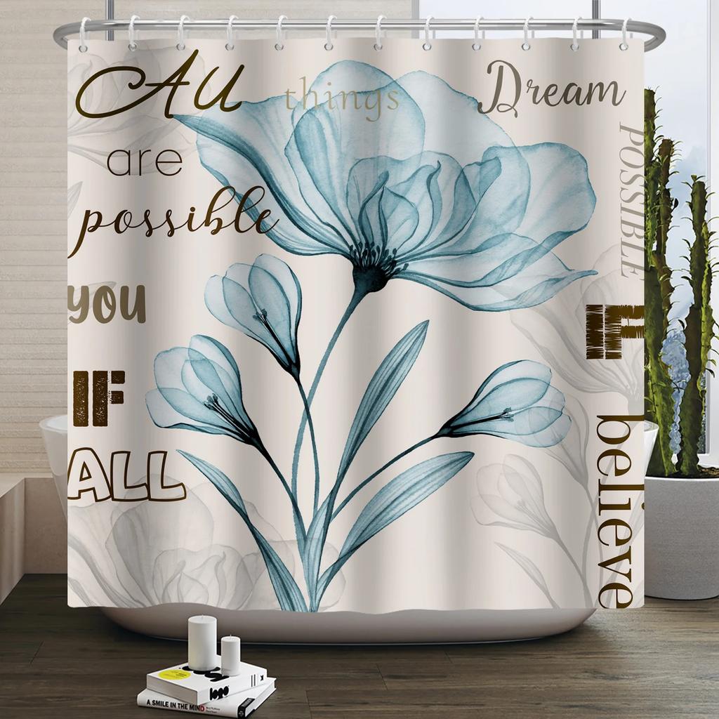 Деревенская занавеска для душа с подсолнухами и ромашками, бабочки, цветочный винтажный кантри фермерский дом, цветок, деревянная доска, водонепроницаемая занавеска для ванной