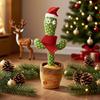 Home Decoration Hallowee Christmas Cactus For Home Magic Dancing Voice Swinging Twisting Music Song Funny Birthday Gift