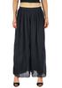 Women Long Flared Wide Leg Palazzo Pleated Skirt Style Pants