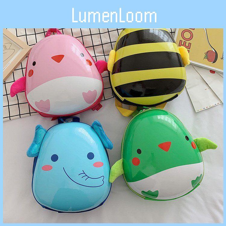 Chicken Bee Duck Elephant Ladybug Patterns Animal Backpack Kids Gift Schoolbag