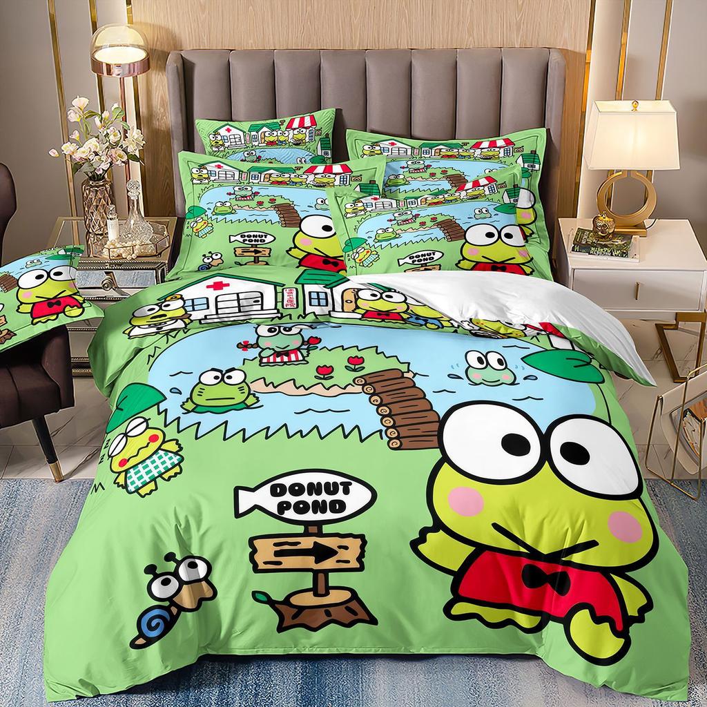Cartoon Children'S Animation Bedding Three-Piece Set 3D Digital Printing Quilt Cover