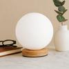 Moon Lamp Night Light, USB, 3-Level, Wooden Base