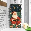 Чехол для телефона с рисунком «Счастливого Рождества, Елка, Дед Мороз» для Samsung Galaxy S25 S24 S23 Ultra S22 Plus S21 FE M53 M34 M55 Мягкие чехлы
