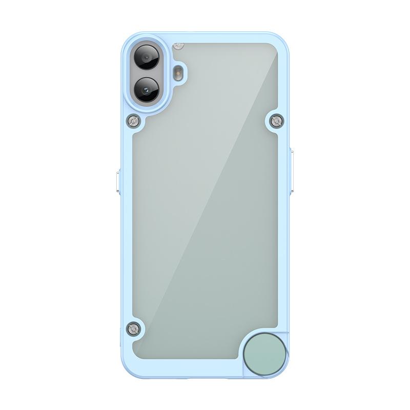 Для Nothing CMF Phone 1 Чехол Чехол Nothing CMF Phone 1 Capa Phone Bumper Противоударный Прозрачный Чехол Nothing CMF Phone 1