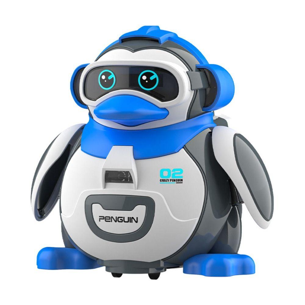 Interactive Penguin Moving Walking Toy Mechanical Penguin Simulation Model  Kids Birthday Gifts