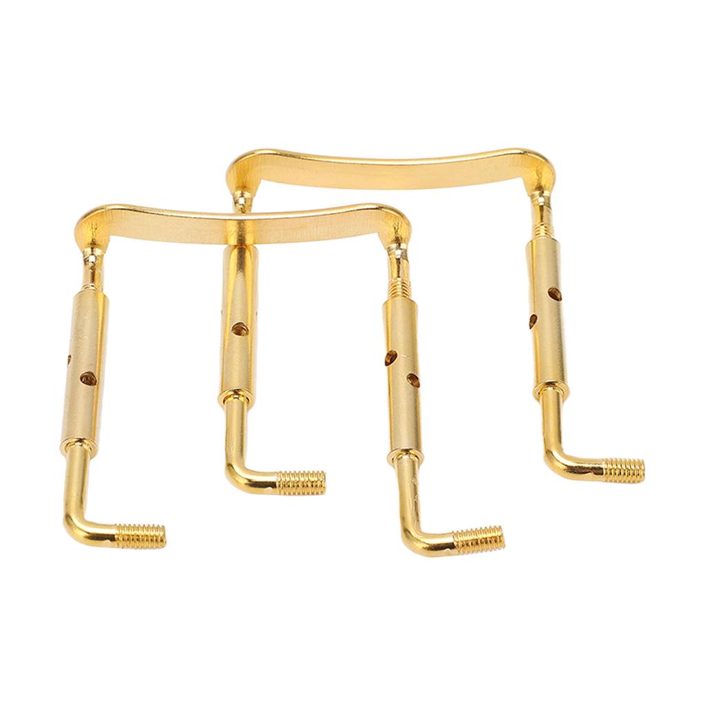 2 ШТ. 4 4 Винты подбородника скрипки Металлическая клипса для подбородника Фурнитура Детали струнного инструмента