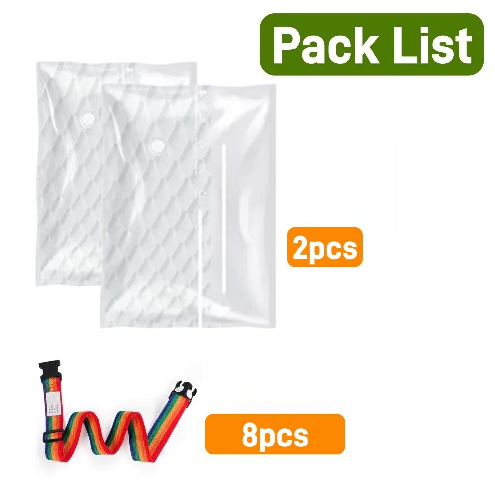 Сумка для вакуумной упаковки матраса для переезда - Вакуумный мешок для матраса с ремнями для легкой транспортировки, доставки и хранения