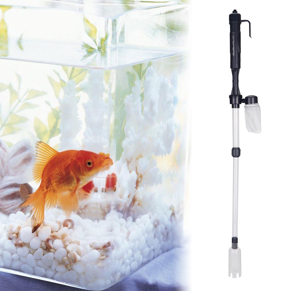 Electric Fish Tank Aquarium Gravel Cleaner Vacuum Sand Washer Cleaning Pump Device