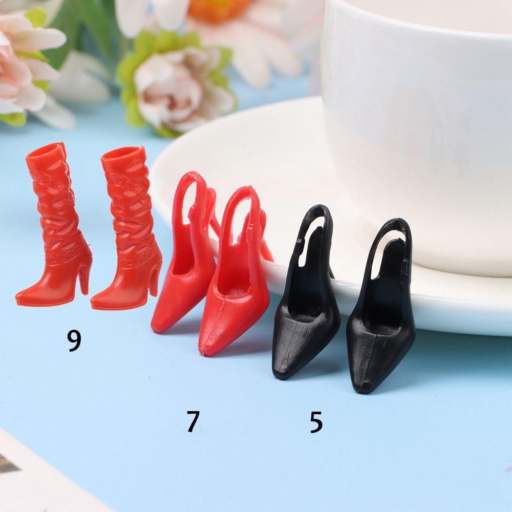 1 Pair 12 Styles 1/6 Fashion Accessories Doll Shoes 30cm Dolls Boot Long Knees Boots
