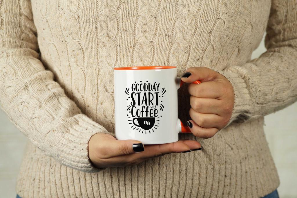 Inkdotpot Goodday Start With Coffee 11 Oz керамические кофейные кружки отлично подходят для коллег, боссов, подарков для кофе