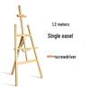 Регулируемый складной мольберт из массива дерева для студентов-художников - Напольная подставка для демонстрации и доска для эскизов