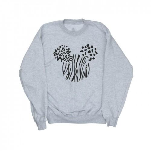 Disney Womens/Ladies Mickey Mouse Animal Sweatshirt