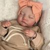 Куклы Reborn Baby Dolls Девочка 45 см 17,7 дюйма Реалистичные куклы новорожденных младенцев, которые выглядят как настоящие куклы, мягкое силиконовое виниловое тело