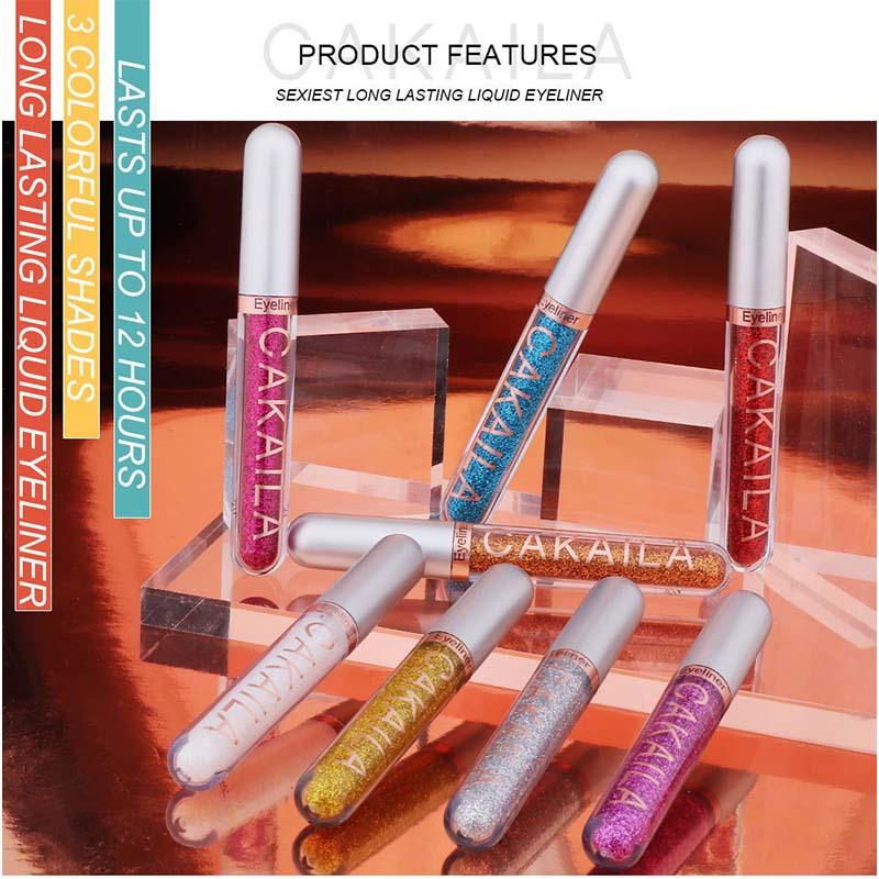 Создайте идеальный крылатый образ с помощью подводки для глаз 8 матовых и мерцающих оттенков!