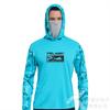 Pelagic Fishing Suit Summer Sportswear Men's Hooded Mask Fishing Shirt Quick-Drying Breathable T-Shirt
