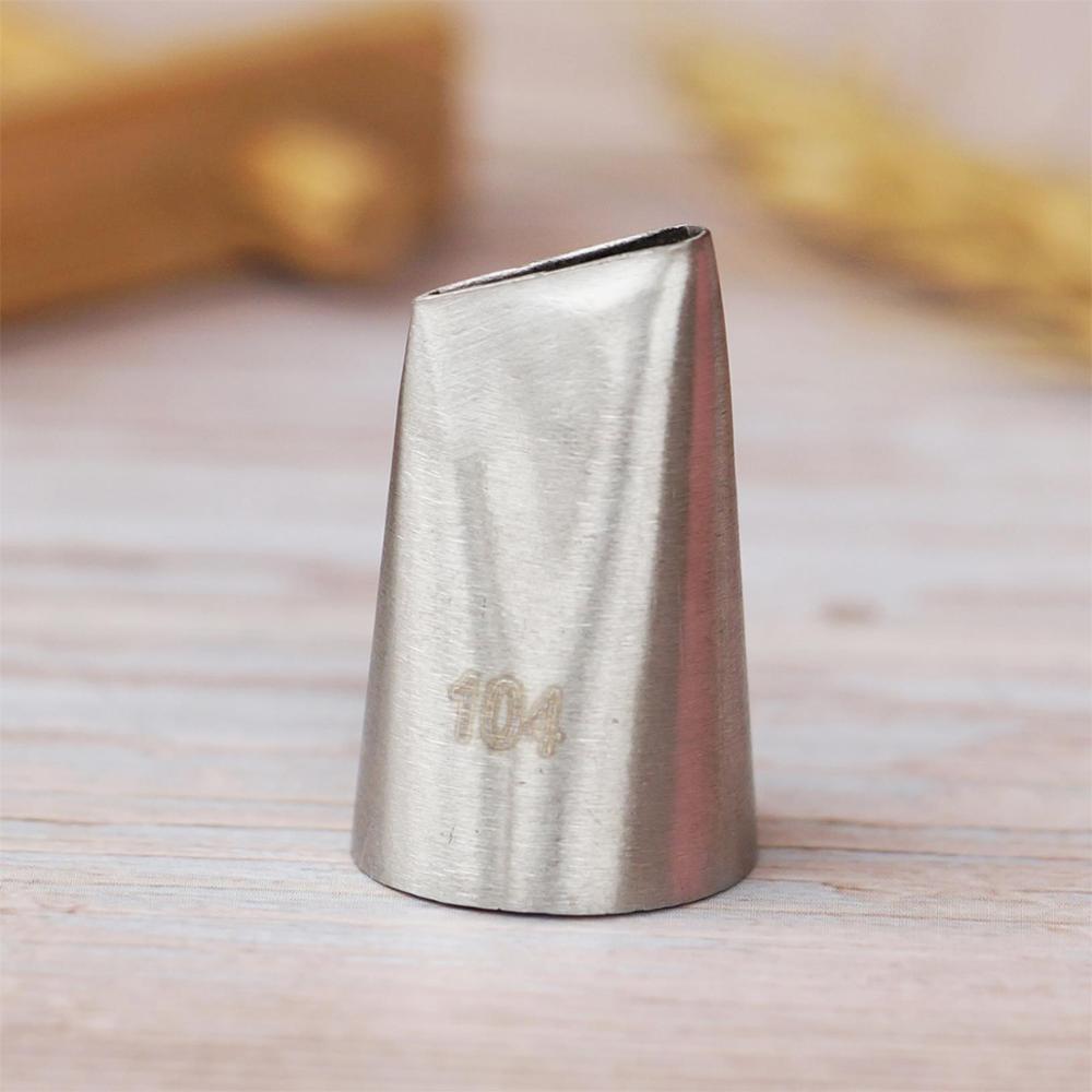 #101 #102 #103 #104 Насадка для создания формы лепестка розы Насадка для украшения глазурью Инструменты для выпечки и кондитерских изделий Формы для выпечки