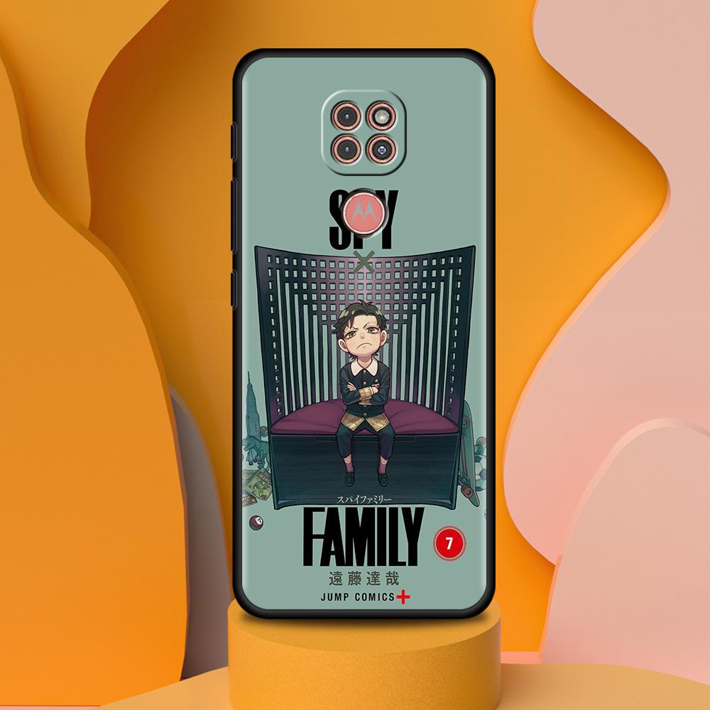Чехол для Motorola G30 One Fusion Plus G9 Play G8 Power Lite Hyper G Stylus Edge Pro E6s G60 G50, чехол для телефона SPY FAMILY Anime Sac