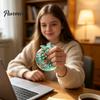 Инструменты для снятия тревоги Симуляция Смузи Яблоко Игрушка-сквиш, Декор блестящими звездами и пайетками, Сенсорные игрушки-непоседы Мягкая ТПР Игрушка для снятия стресса для детей и взрослых