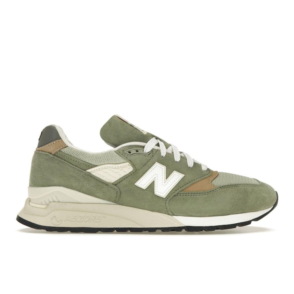 Teddy Santis X New Balance 998 Made In USA Olive Incense Unisex Sneakers Green U998GT