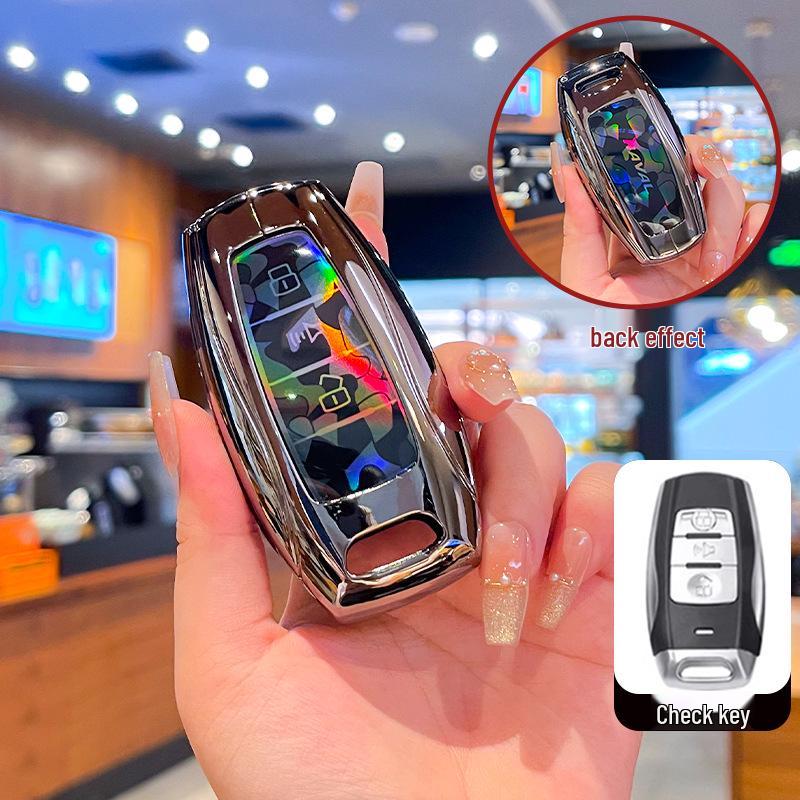 Совместимая металлическая пряжка, чехол для ключа для Great Wall Haval: H2S, M6, F5, F7X, Большой Пес, Божественный Зверь, Яростный Дракон, Дракон Макс, Сова