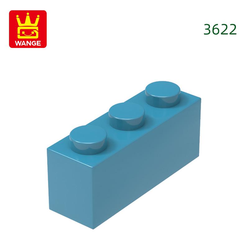 Нетоксичный 85 шт./лот 3622 1x3 точки Строительный блок Moc Классические аксессуары Совместим с Кирпич Детские игрушки Подарочная коробка