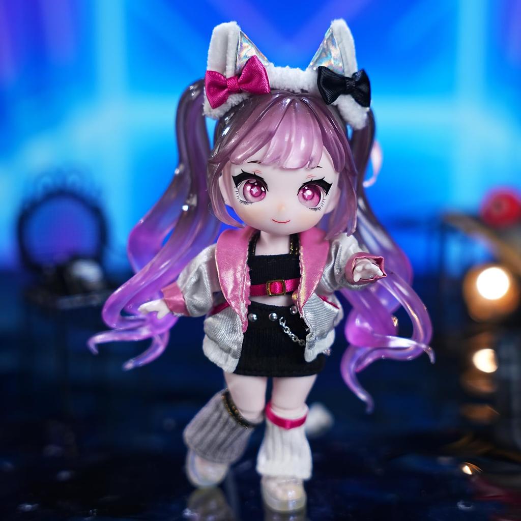 ICY Fortune Days 13см BJD Кукла Кукла в стиле аниме Идеально подходит для DIY и куклы - Набор, Подарки, Украшение, Упражнения, Коллекции, Для девочек 8+