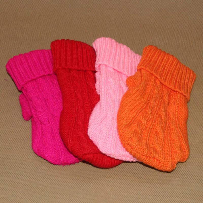 Pet Cat Щенок Свитер Одежда Куртка Пальто Собака для Маленьких Собак Зима Чихуахуа