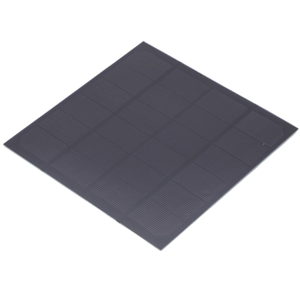 Portable Solar Charger 6V 4.5W Photovoltaic Panel Durable Solar Cell Charger  Lowpower Applications