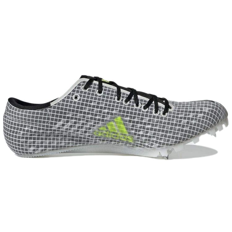 Adidas Adizero Finesse Кроссовки мужские черные FY0335 с круглым носком, на шнуровке, нескользящие, прочные, с низким верхом для бега