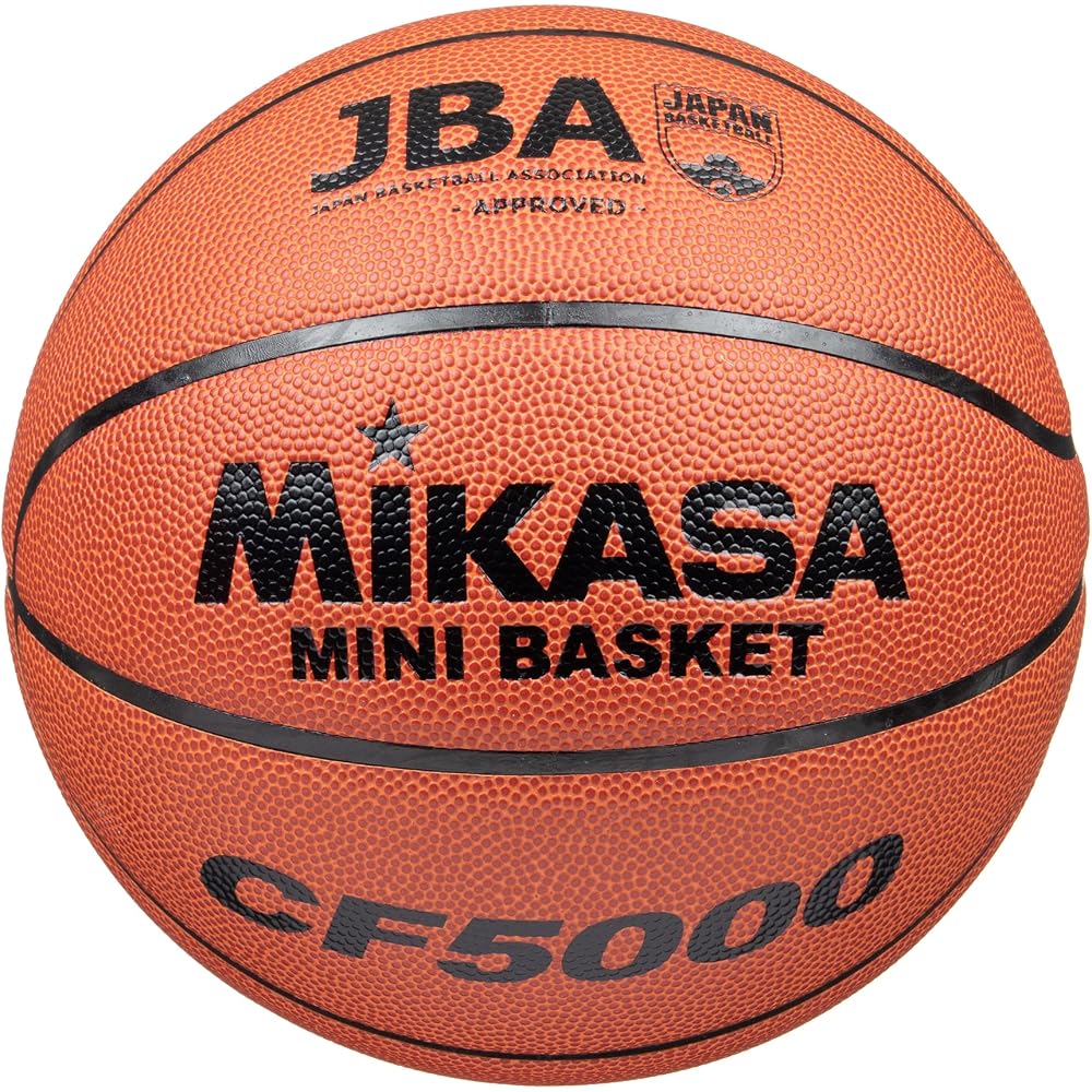 Mikasa CF5000 Basketball Size 5 Official Game Ball Synthetic Leather Brown 0.42 kgf/cm² Pressure