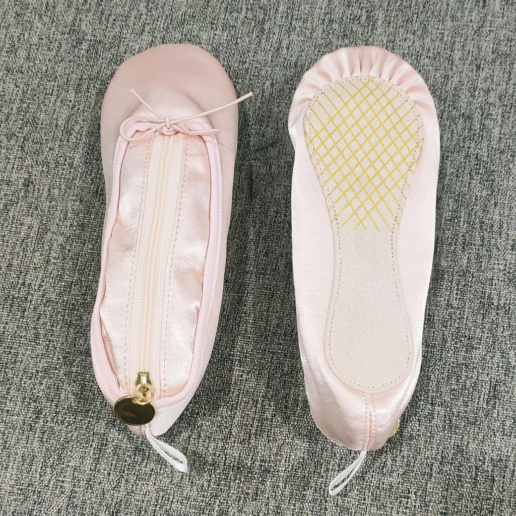 Сатиновая косметичка-пенал для балетных туфель - Сумка для хранения танцевальных и косметических принадлежностей