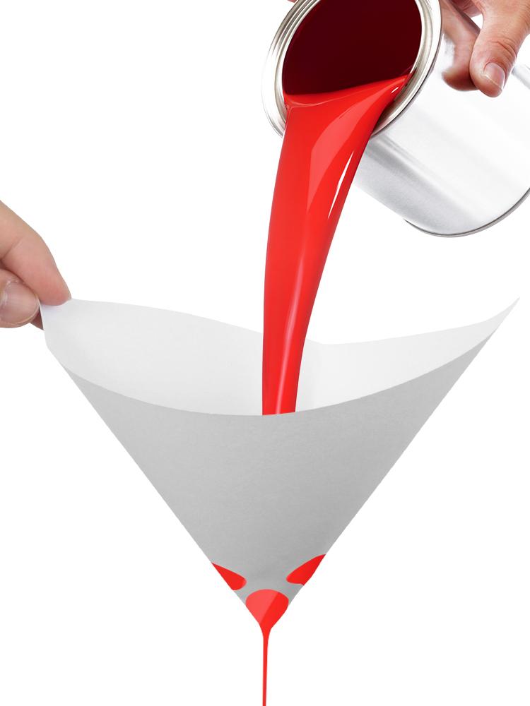 Straining Purifying Cup Paint Filter Funnel 100 Mesh 200 Pcs Disposable Paper Filters Conical Nylon Micron Papers