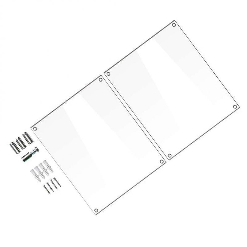 Photo Display Frameless Picture Frame Clear Picture Frame Modern Home Use 1Set