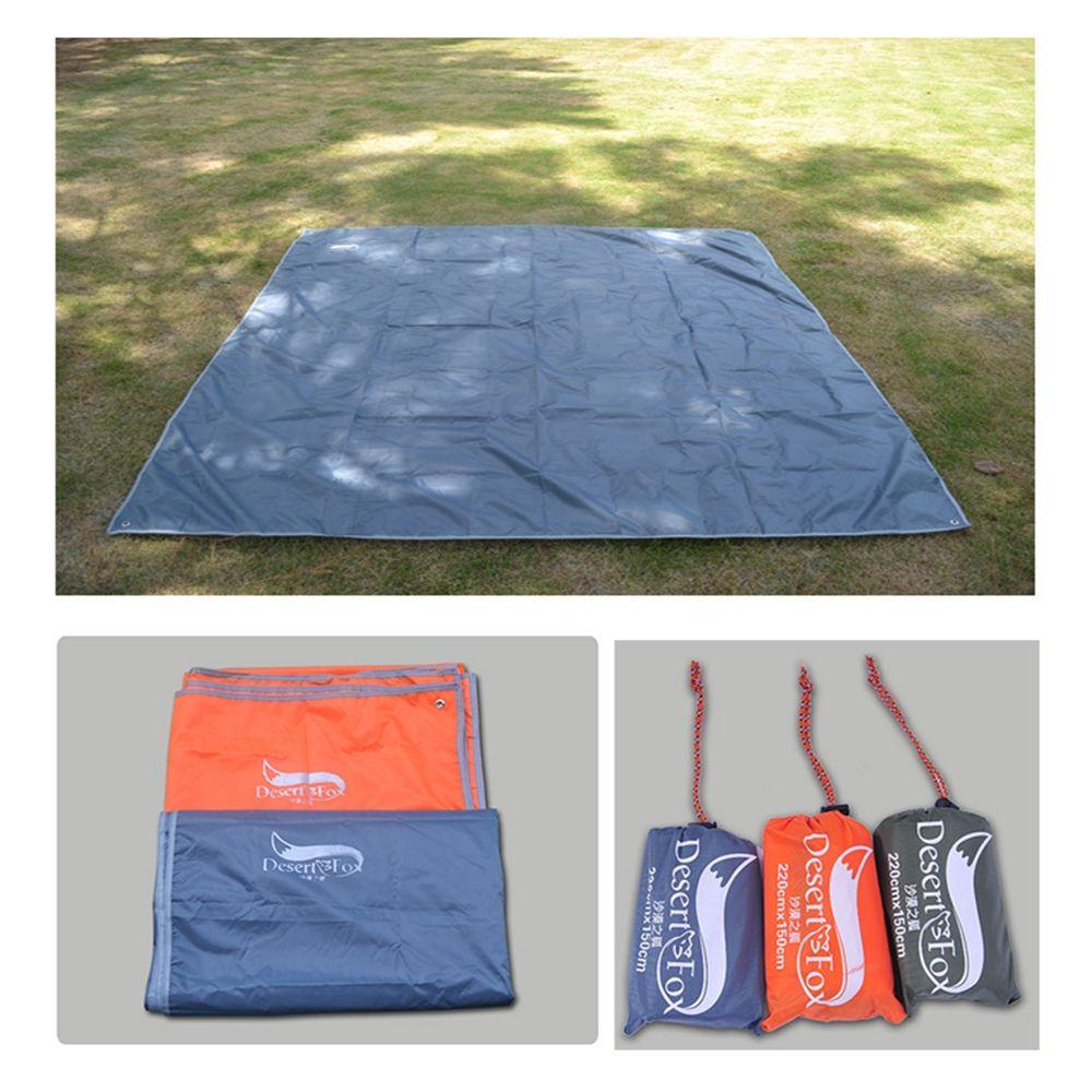 Desert Tarp Tent Floor Waterproof Tarp Picnic Mat Ultralight Pocket Tent Footprints Tarp with Sack for Outdoor Camping Hiking