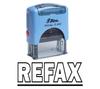 REFAX Self Inking Rubber Stamp Custom Shiny Office Стационарный штамп