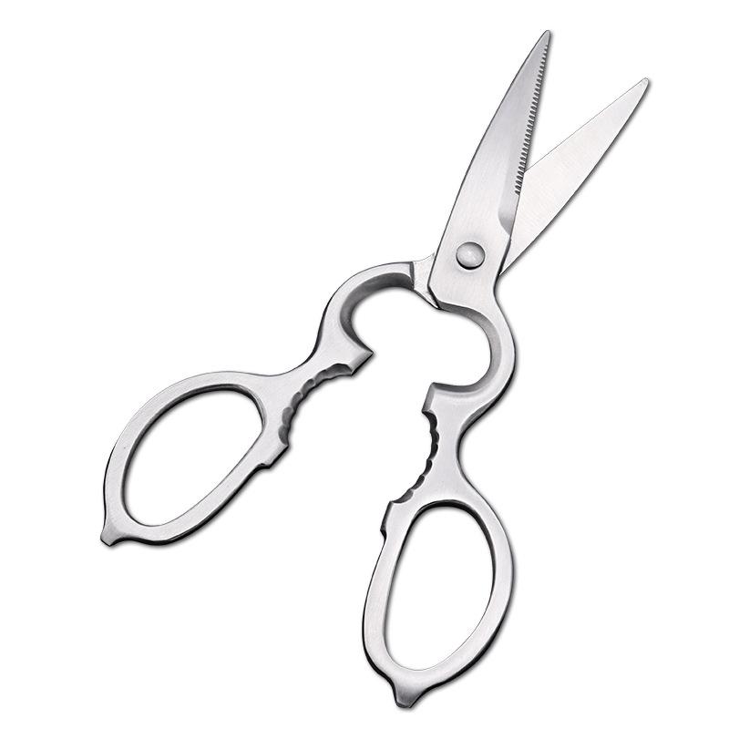 Non Detachable 20mm 4CR13 Stainless Steel Sharp Blade Power Barbecue Chicken Bone Scissors Multi Household Kitchen Tools
