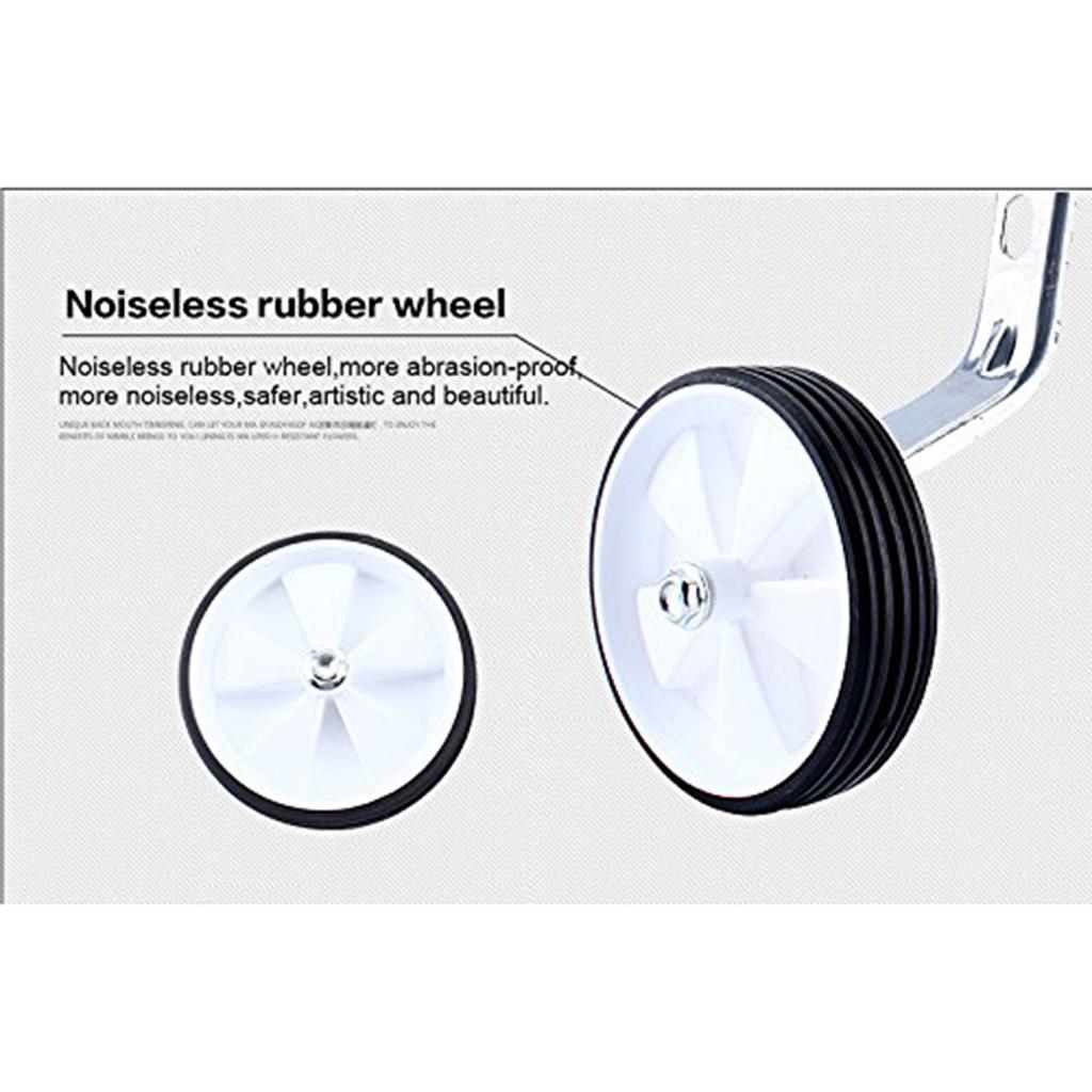 2 шт. регулируемые тренировочные боковые колеса-стабилизаторы для детей 12?20" Велосипедный Баланс(зеленый)